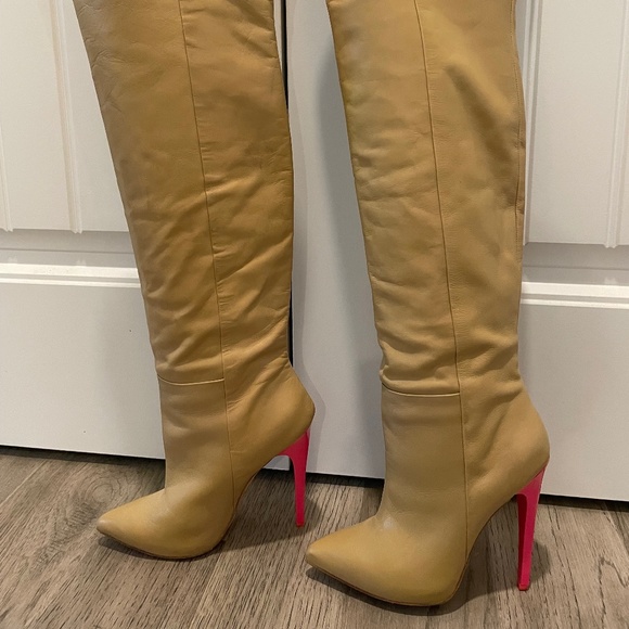 L.A.M.B. By Gwen Stefani over the knee boots - Picture 1 of 12
